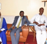 Katikkiro visits the head of the Olugave Clan, Omutaka Ndugwa Ssemakula